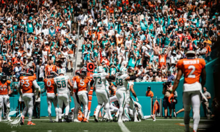 Dolphins Offense has Historic Day vs. Broncos