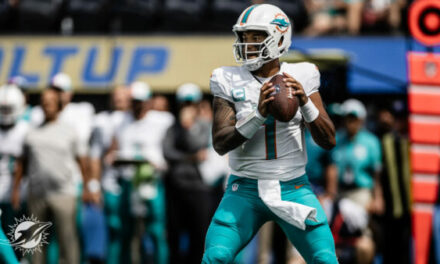 Tua Wins Round 3: Fins Beat Chargers 36-34