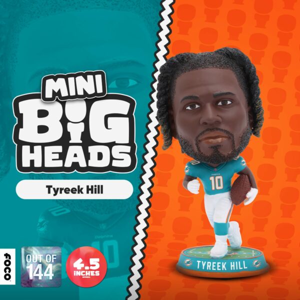 Tyreek Hill Big Head Bobblehead $25