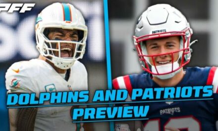 PFF: Dolphins vs. Patriots Week 2 Preview