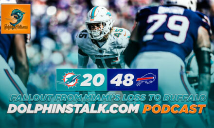 Fallout from the Dolphins Loss to the Bills