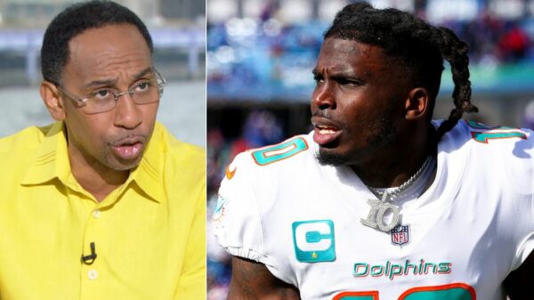 Tyreek Hill Reacts To Stephen A Smith Telling Him To Watch His Mouth Miami Dolphins