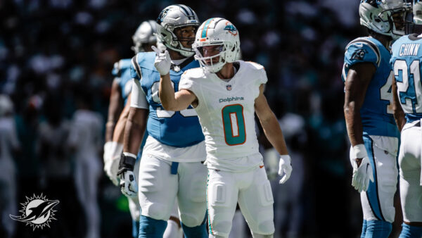 Dolphins Offense is Too Much for Carolina in 42-21 Win