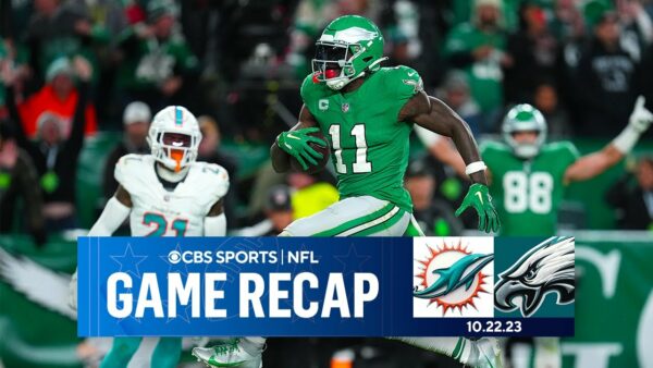 CBS: Hurts, Brown Lead Eagles to win over Dolphins