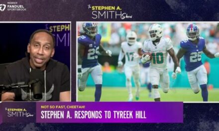 Stephen A. Smith Has More to say to Tyreek Hill on His Podcast