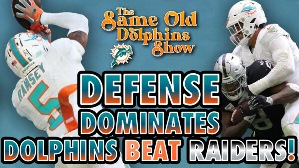 The Same Old Dolphins Show: Defense Dominates in Win Over Raiders