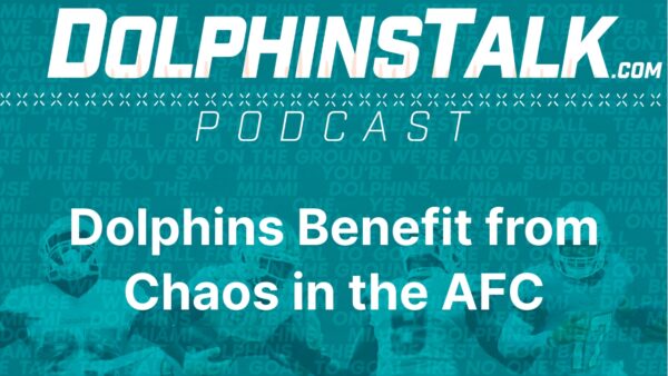 Dolphins Benefit from Chaos in the AFC