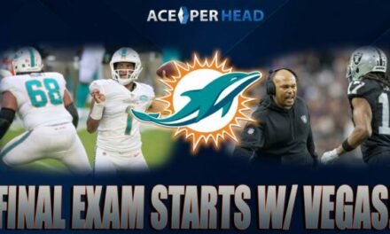 Final Exam for the Dolphins Starts Now