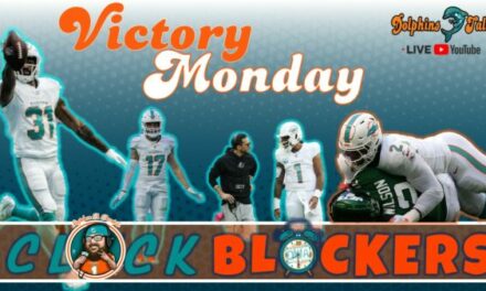 Clockblockers: Victory Monday as Dolphins Shutout the Jets