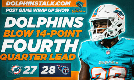Post Game Wrap Up Show: Dolphins Blow 14 Point Fourth Quarter Lead