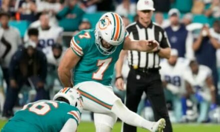 The Dolphins kick their way into the playoffs after nail-biter against Cowboys