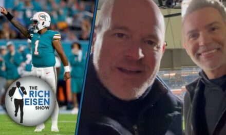 Rich Eisen & Kurt Warner React to the Dolphins’ Close Win Over the Cowboys From the Booth in Denver