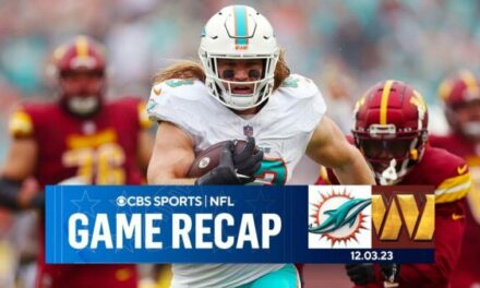 CBS: Dolphins Offense OVERWHELMS Commanders