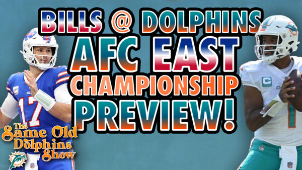 The Same Old Dolphins Show: Nut Up or Shut Up (AFC East Championship Game Preview)