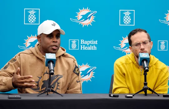 Dolphins GM Chris Grier Speaks Out on Playoff Challenges