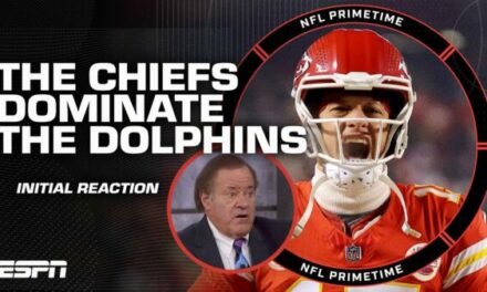 Chris Berman: The Chiefs DOMINATE the Dolphins