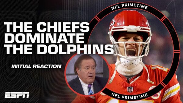Chris Berman: The Chiefs DOMINATE the Dolphins