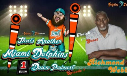 Richmond Webb Talks Miami Dolphins Football
