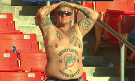 Miami Dolphins Rank High for Most Tattoo Searches by Fans in the NFL