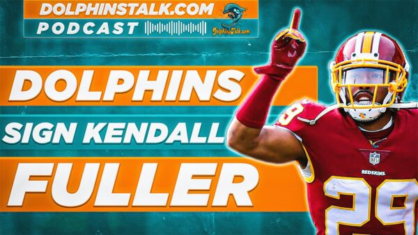 Dolphins Sign Kendall Fuller