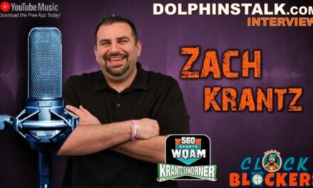Zach Krantz of WQAM Talks Dolphins Football