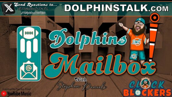 Dolphins Mailbox with Stephen Daniels