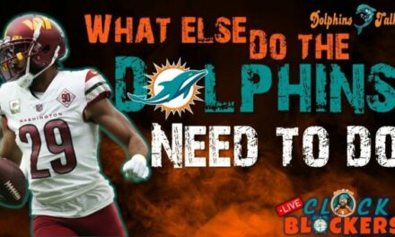 What Else Do the Dolphins Need to Do?