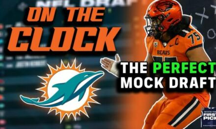 CBS: Miami Dolphins FULL 7-Round 2024 NFL Mock Draft