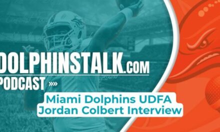 Miami Dolphins UDFA Jordan Colbert Interview
