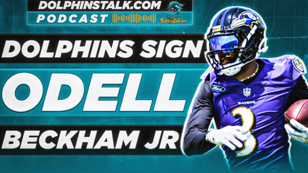 Dolphins sign Odell Beckham Jr.