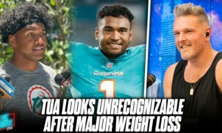 Tua Tagovailoa Looks Unrecognizable After Major Weight Loss