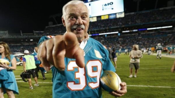 This Day in Dolphins History: August 8, 1987 –  Larry Csonka & Jim Langer are Enshrined in the HOF