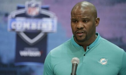 FULL VIDEO: Brian Flores & Chris Grier From the Combine