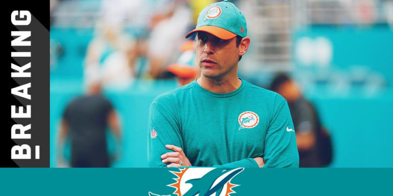 BREAKING NEWS: Adam Gase Fired as Dolphins Head Coach