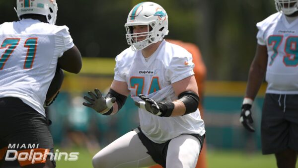 DolphinsTalk Podcast: Dolphins Offensive Line Depth, Liam Eichenberg, and Prediction of the 53 Man Roster