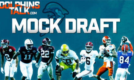 Mike’s DolphinsTalk.com Mock Draft 2.0