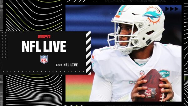 ESPN NFL LIVE: Mina Kimes/Ryan Clark/Marcus Spears Talk Dolphins vs Patriots