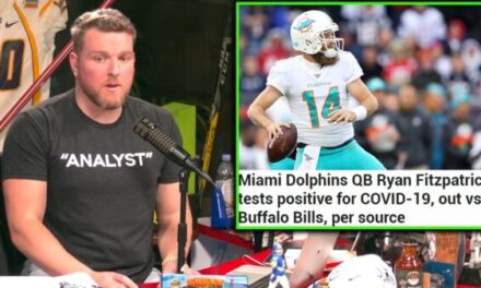 Pat McAfee Reacts To Ryan Fitzpatrick Being OUT because of COVID