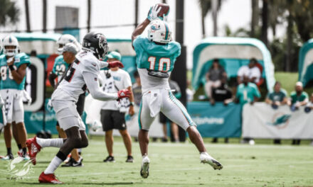 DolphinsTalk Podcast: Don’t Hit Panic Button on Offensive Line Yet & Falcons-Fins Practice Notes