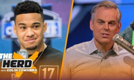 Colin Cowherd Had No Problem With Tua Benching