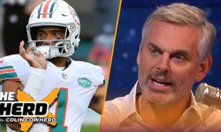 Colin Cowherd Not Believing the Tua Hype Coming out of Dolphins Training Camp