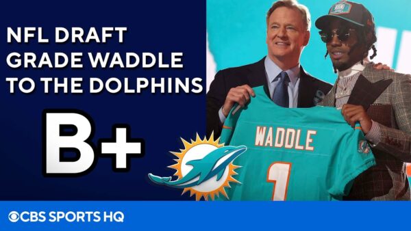 CBS: Pete Prisco Grades the Dolphins Pick of Jaylen Waddle