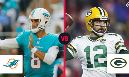 Goals For The Dolphins vs Packers