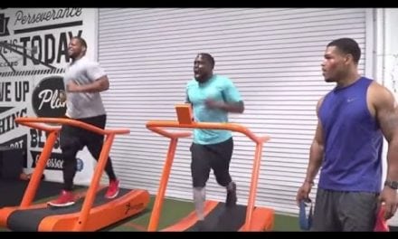 VIDEO: Ndamukong Suh working out with Kevin Hart